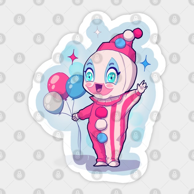 Chibi Pogo Sticker by LVBart